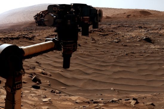 analyse minéraux mars curiosity