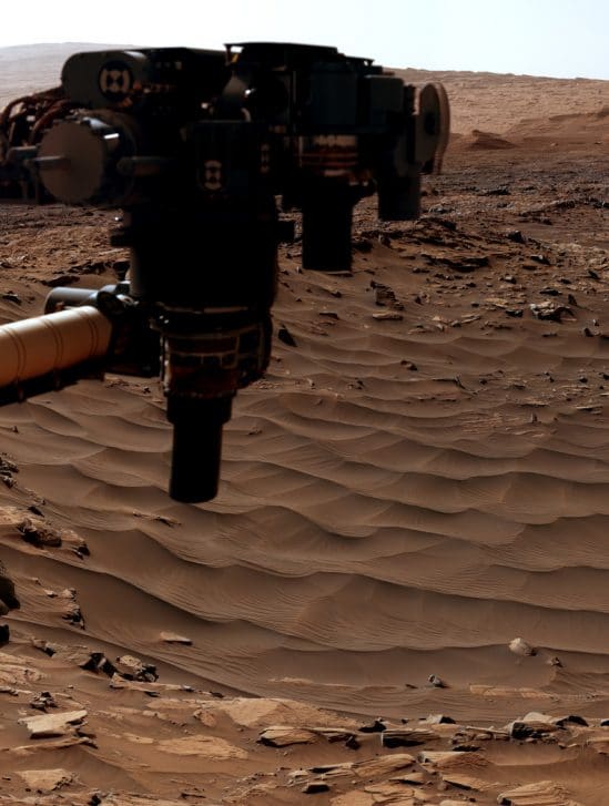 analyse minéraux mars curiosity