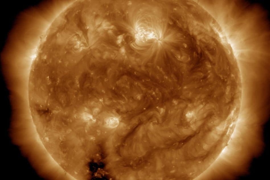 eruption solaire tempetes geomagnetiques terre mars 2022