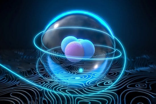 mesure masse antiproton hélium superfluide