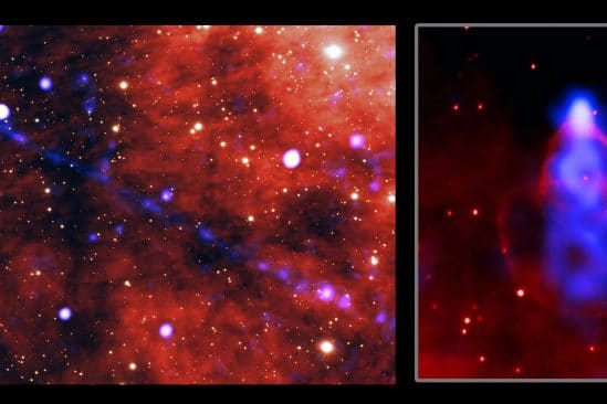 pulsar minuscule origine antimatière