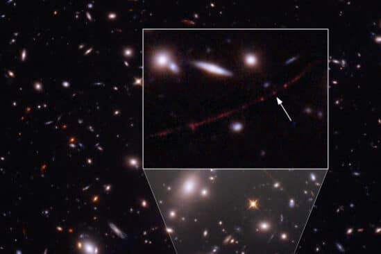 record distance étoile hubble