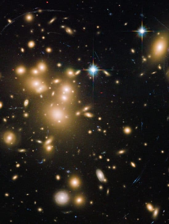 reproduction plasma amas galaxies