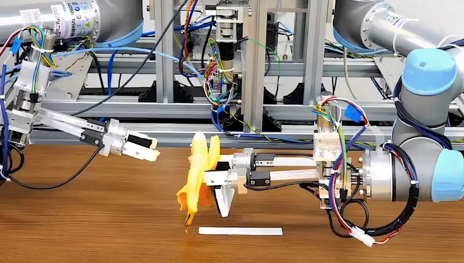 robot epluche banane sans reduire bouillie