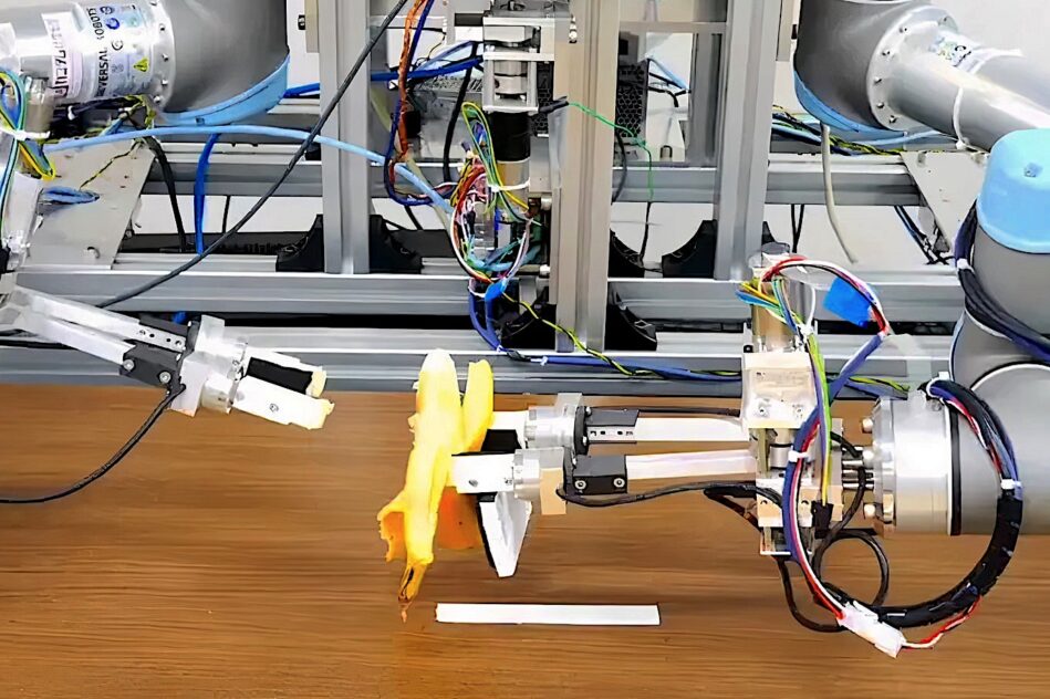 robot epluche banane sans reduire bouillie