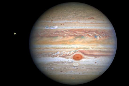 james webb cible jupiter