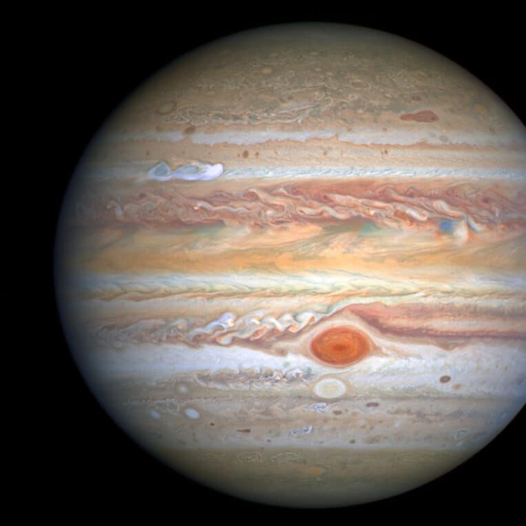james webb cible jupiter