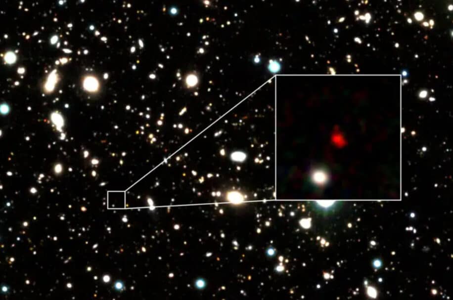 record galaxie plus lointaine