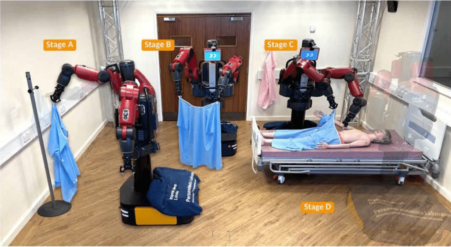 robot soignant capable habiller patient