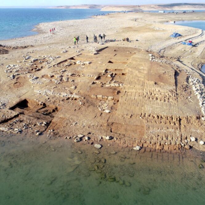 decouverte ville engloutie dans tigre 3400 ans mittani