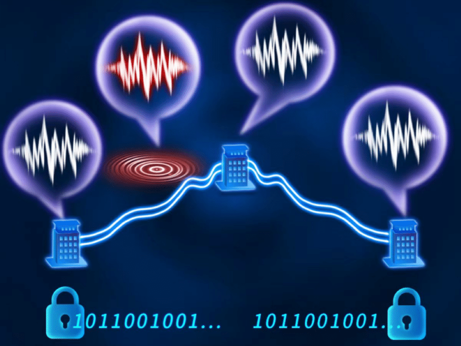 reseau quantique communication detection tremblement terre couv