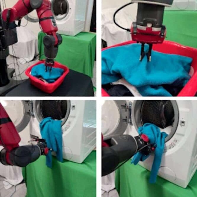robot capable de faire la lessive
