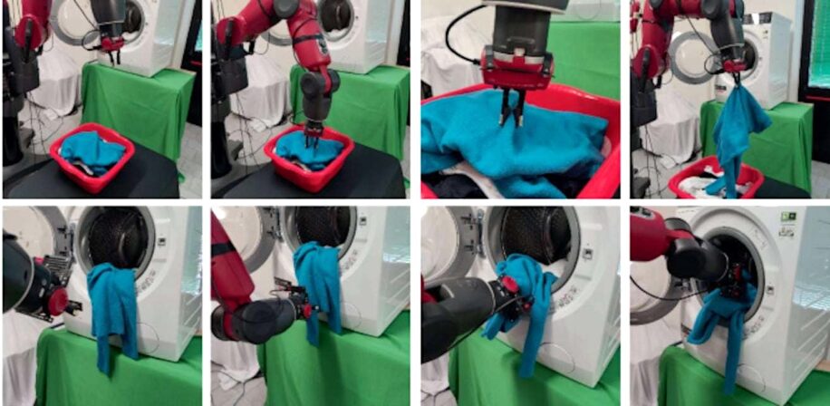 robot capable de faire la lessive