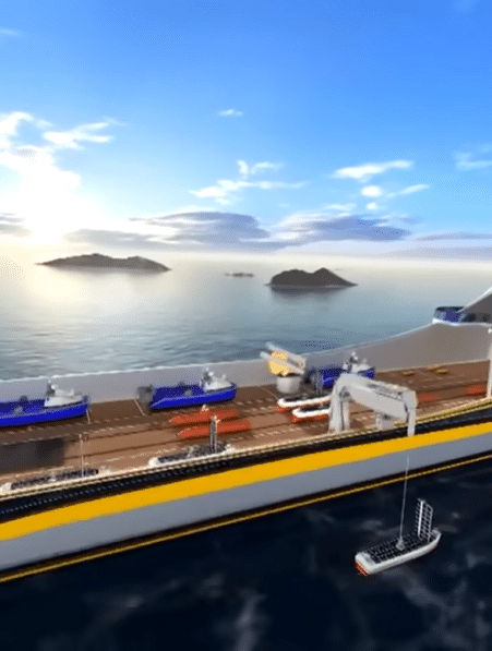 transporteur drones semi autonome lancement chine