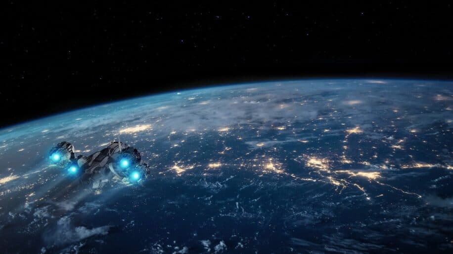 voyage espace vitesses lumiere