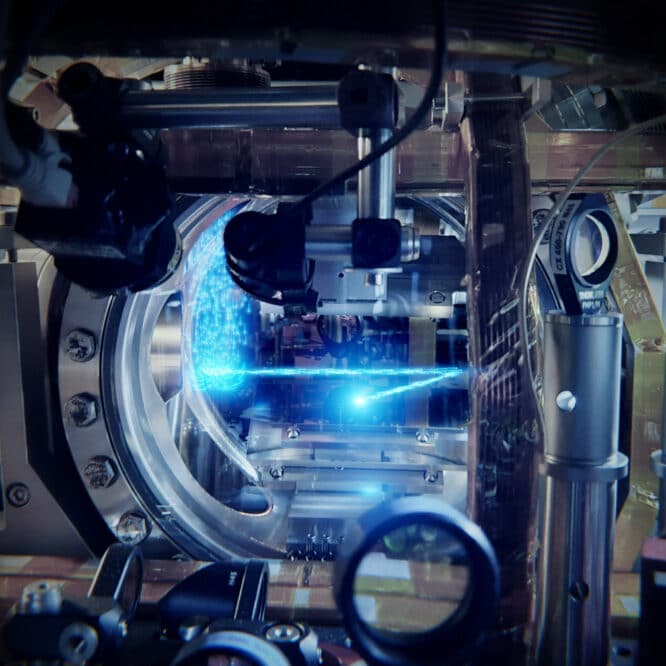 laser atomes condensat Bose-Einstein continu