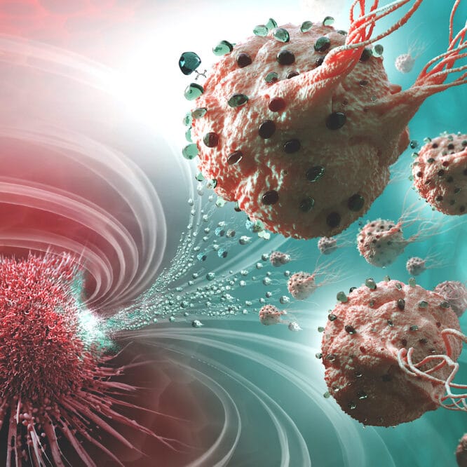 nanomachines détruire cellules cancereuses intérieur