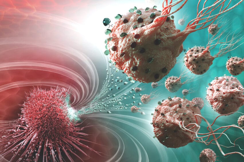 nanomachines détruire cellules cancereuses intérieur