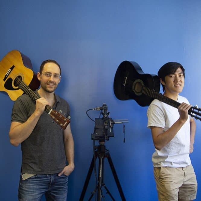 scientifiques presentent camera voir le son