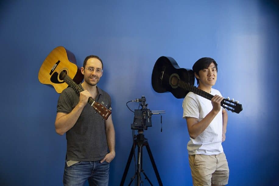 scientifiques presentent camera voir le son