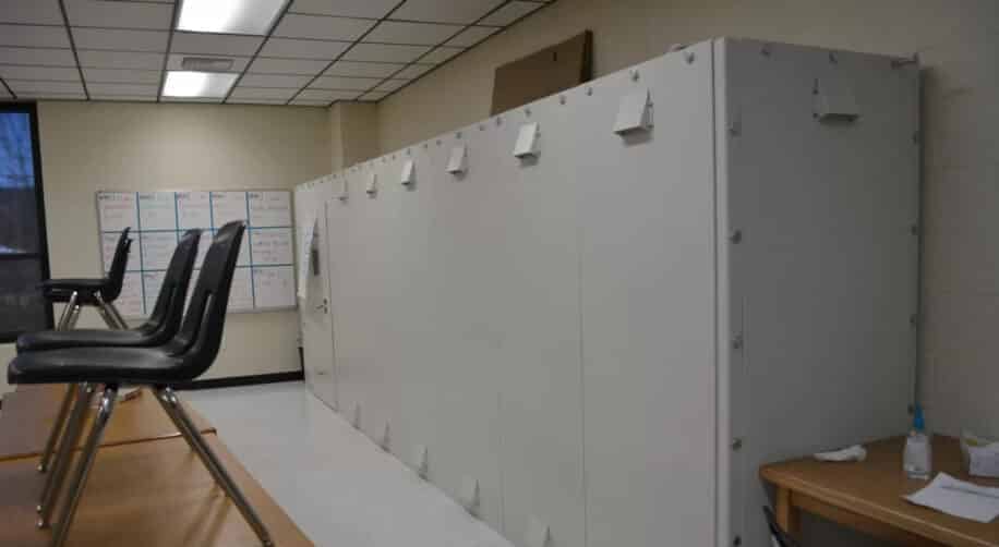 box blindé protection élèves tuerie écoles