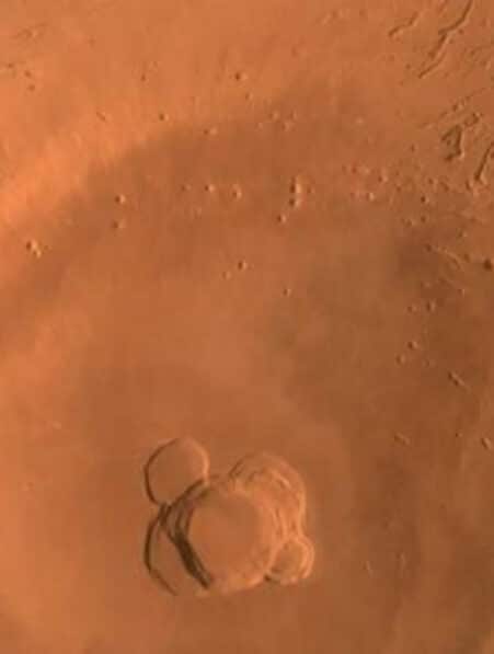 image montagne mars sonde chinois