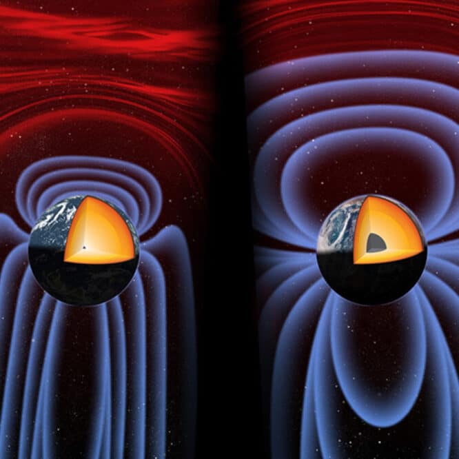 noyau terrestre explosion vie