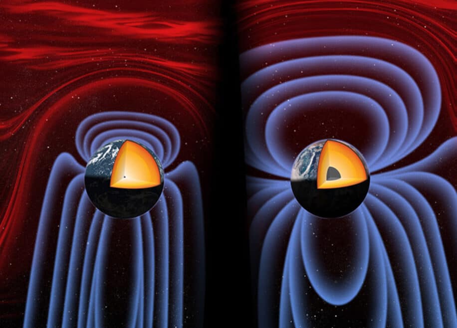noyau terrestre explosion vie