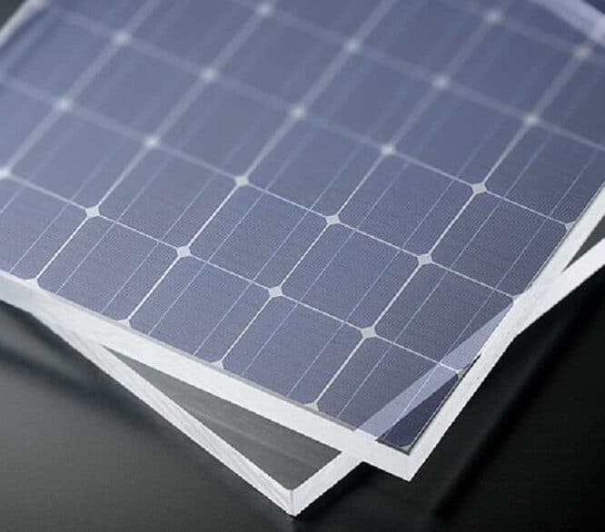panneau solaire presque transparent