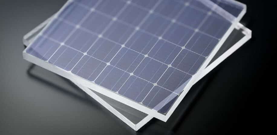 panneau solaire presque transparent