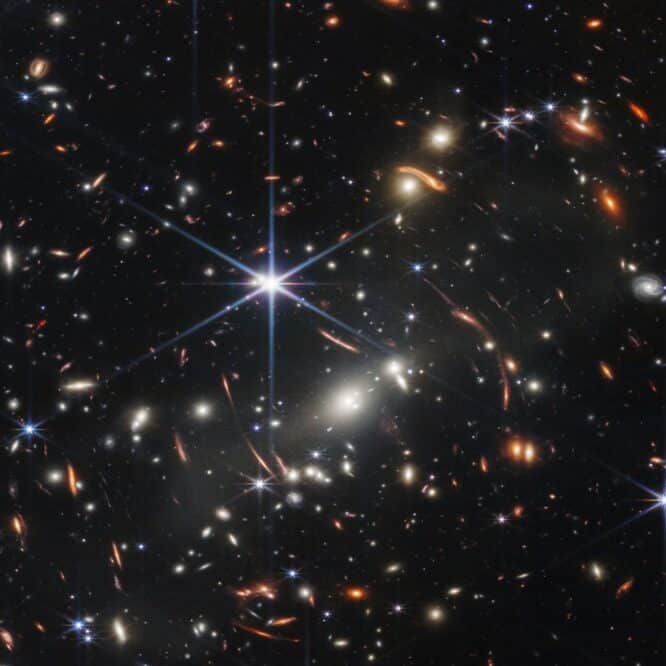 premiere image univers lointain telescope webb couv