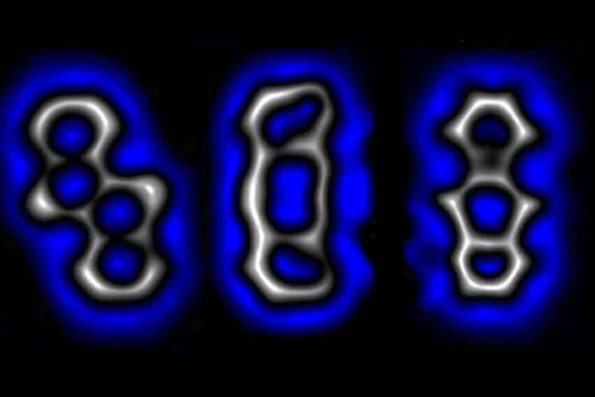 réarrangement liaisons atomiques molécule