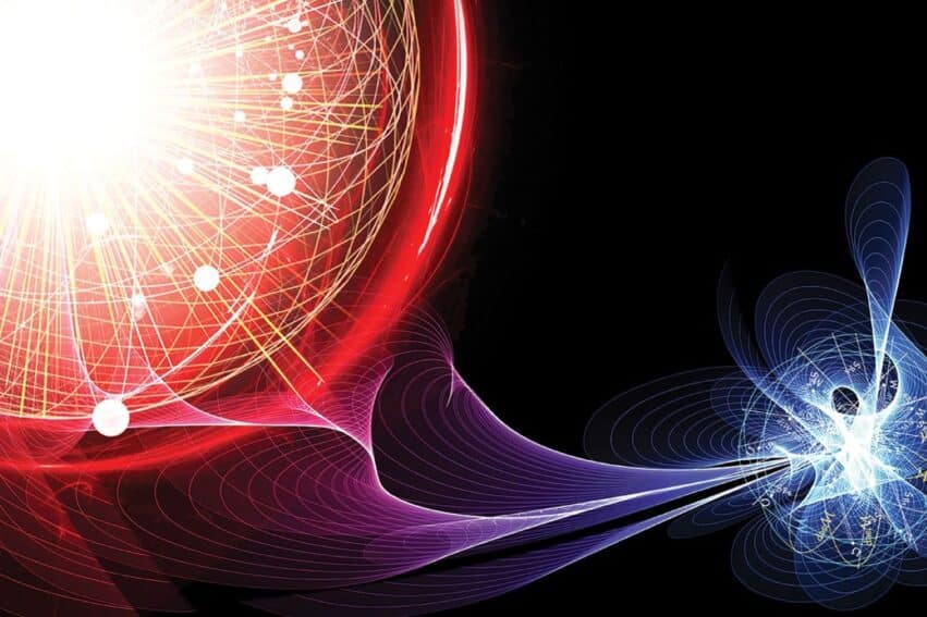 record intrication quantique 33 km deux atomes cable communication couv