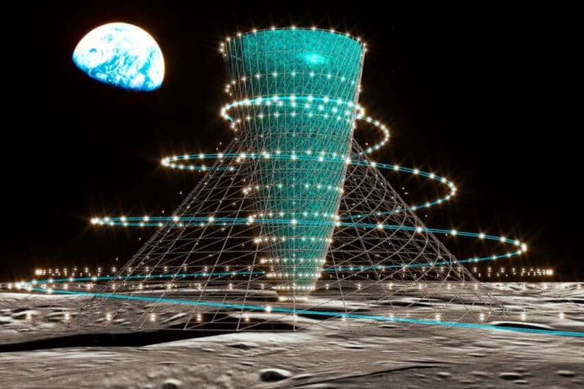 station lunaire gravité artificielle
