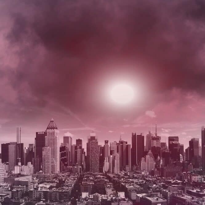 changement climatique extinction humanite
