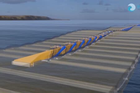 convertisseur énergie vagues