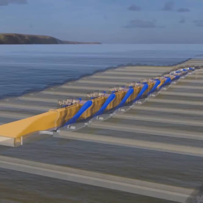 convertisseur énergie vagues