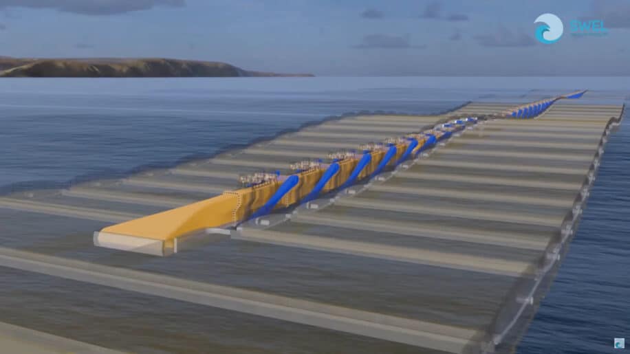 convertisseur énergie vagues
