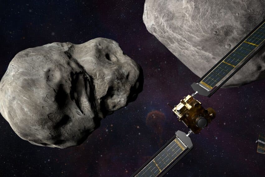 dart nasa test pret deviation asteroide couv