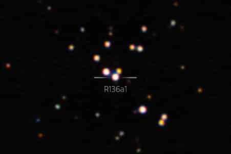 image la plus nette etoile la plus massive univers couv