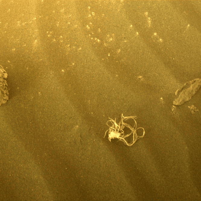 nasa identifie etrange boule de fils emmelee mars