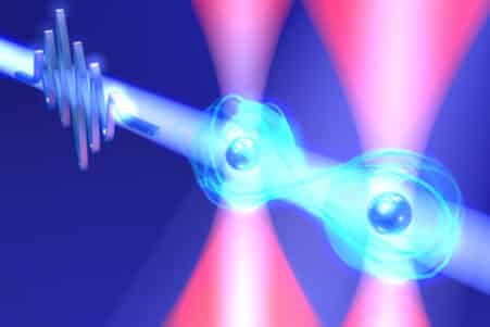 porte quantique deux qubits ultrarapide