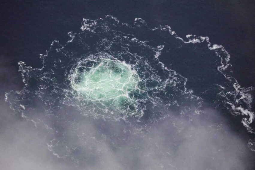 desastre ecologique nord stream fuite methane couv