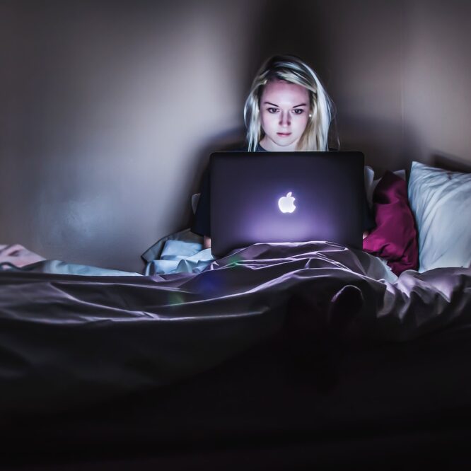 lumiere bleue effet sommeil degre