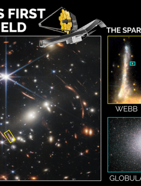 premieres etoiles formees univers image champs profond webb couv