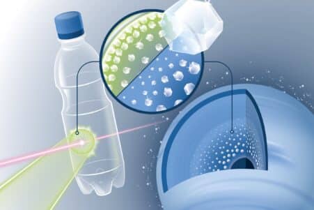 production nanodiamants laser plastique pluie planete glace couv