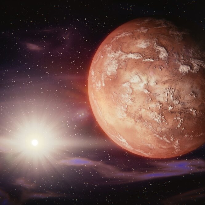 vie mars microorganismes methane