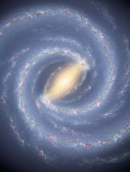 formation étoiles centre Voie lactée