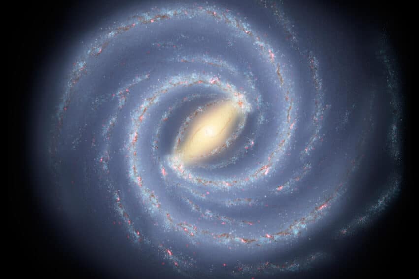 formation étoiles centre Voie lactée