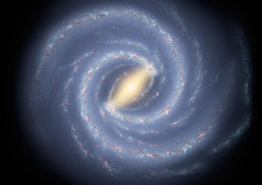 formation étoiles centre Voie lactée